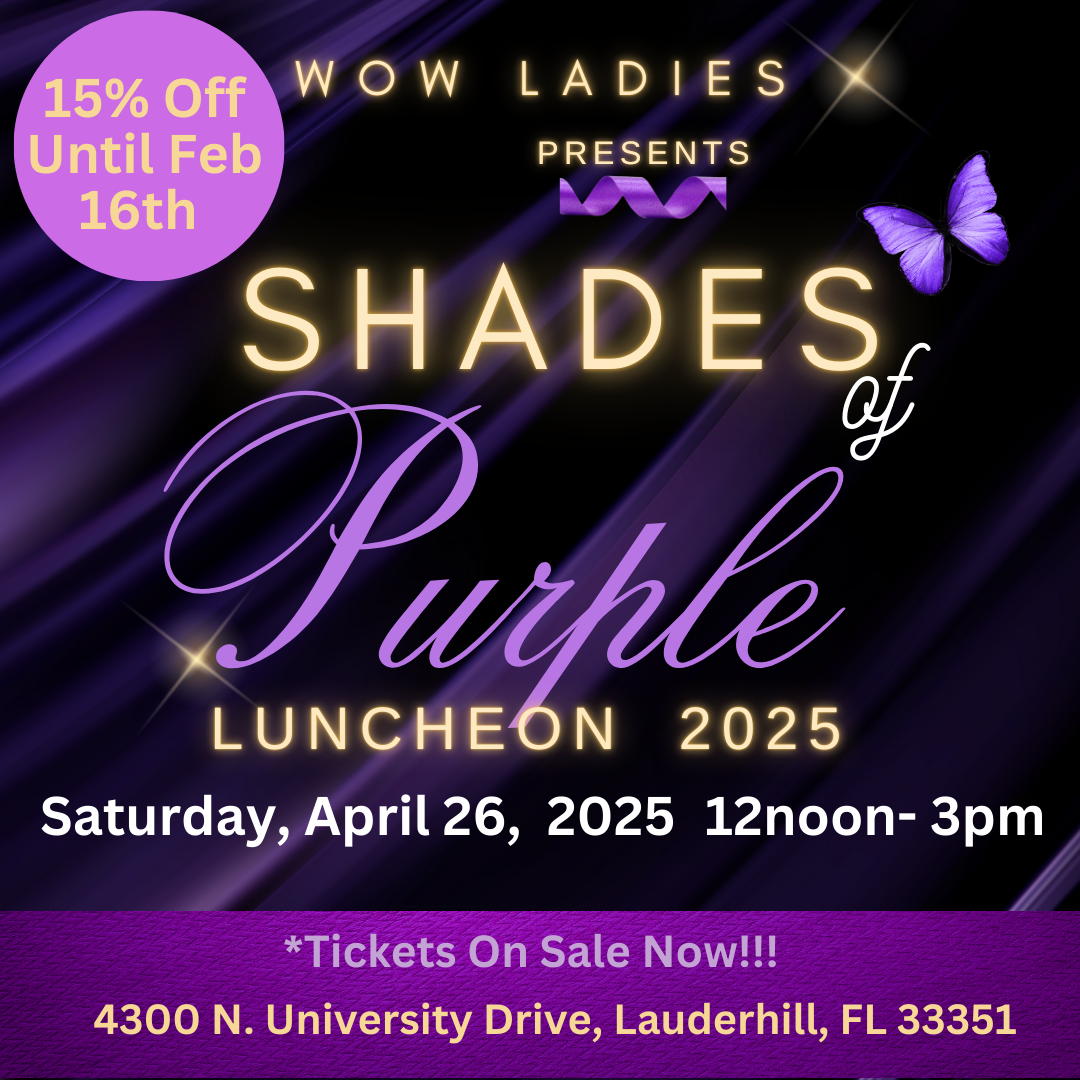 WOW Shades of Purple Luncheon 2025