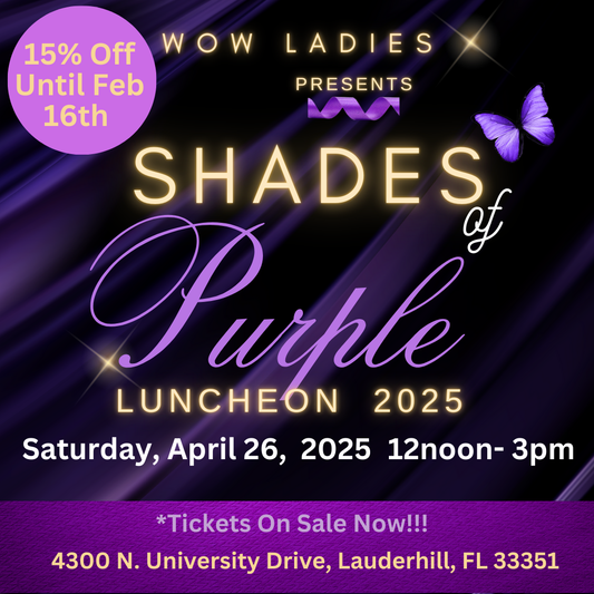 WOW Shades of Purple Luncheon 2025